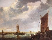 CUYP, Aelbert The Ferry Boat fg oil